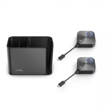 Sistema de apresentação sem fios BenQ TZY61 desktop, preto, caixa ABS/alumínio/PC, 67×67×23,2 mm