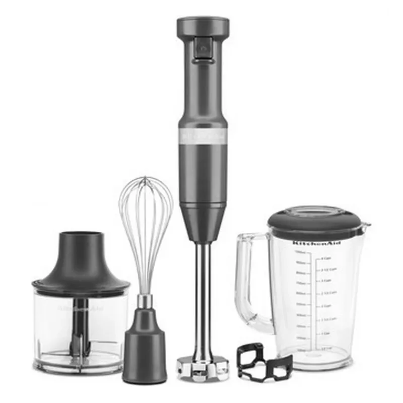 KitchenAid 5KHBV83EDG varinha mágica 1 L 180 W cinzento