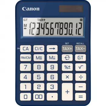 Calculadora básica Canon KS-125KB 12 dígitos Pilha Solar Azul