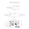 Placa SATA PCIe StarTech.com – Placa de expansão PCIe SATA de 6 portas – 6 Gbit/s – Perfil baixo/alto – Conectores SATA empilhados – ASM1166 Non-RAID – Conversor PCI Express para SATA