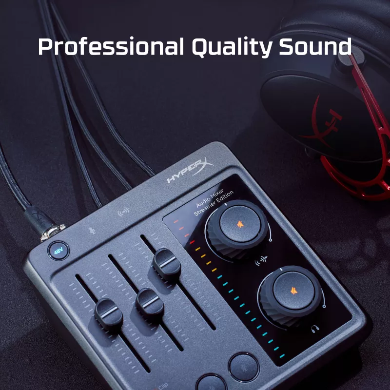 Misturador de áudio HP HyperX 73C12AA 20 - 20000 Hz 32 - 600 Ω