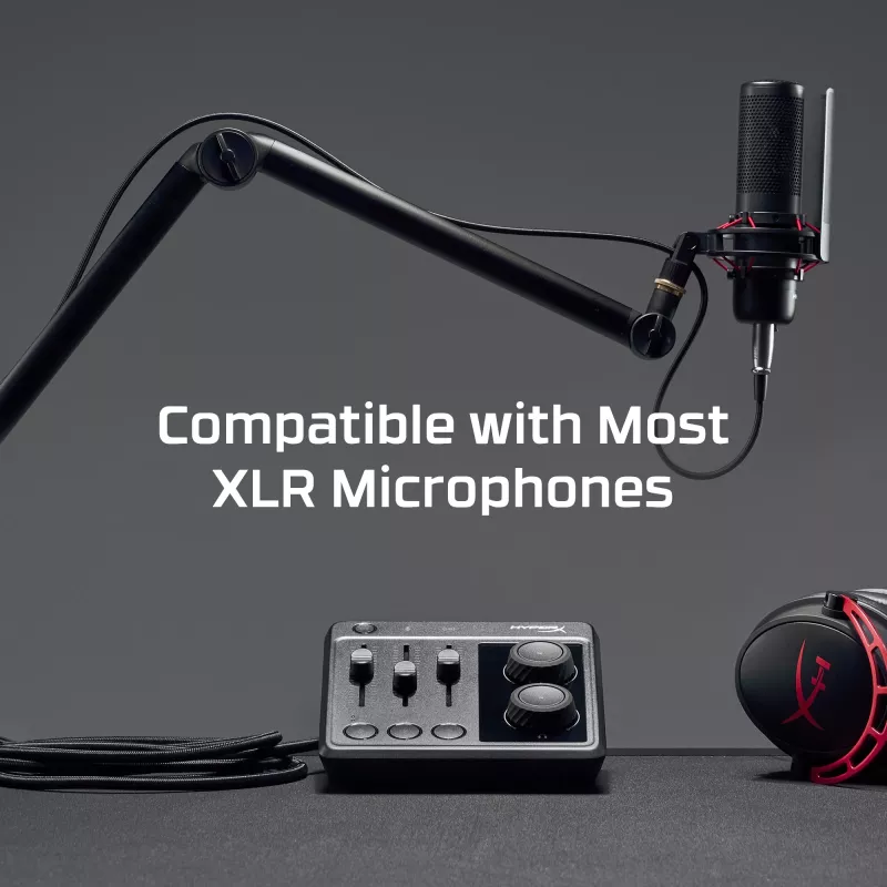 Misturador de áudio HP HyperX 73C12AA 20 - 20000 Hz 32 - 600 Ω