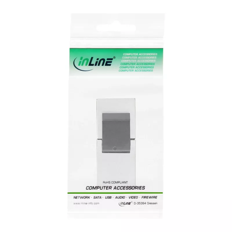 Módulo de tomada RJ45 InLine SNAP-In Cat.5e