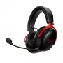 HyperX Cloud III Wireless - headset gaming, preto; vermelho, China, circumaural, fechado, ativo, 155 mm