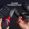 HyperX Cloud III Wireless - headset gaming, preto; vermelho, China, circumaural, fechado, ativo, 155 mm