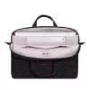 Mala de tiracolo Rivacase 7931 39,6 cm 15,6 polegadas preto branco