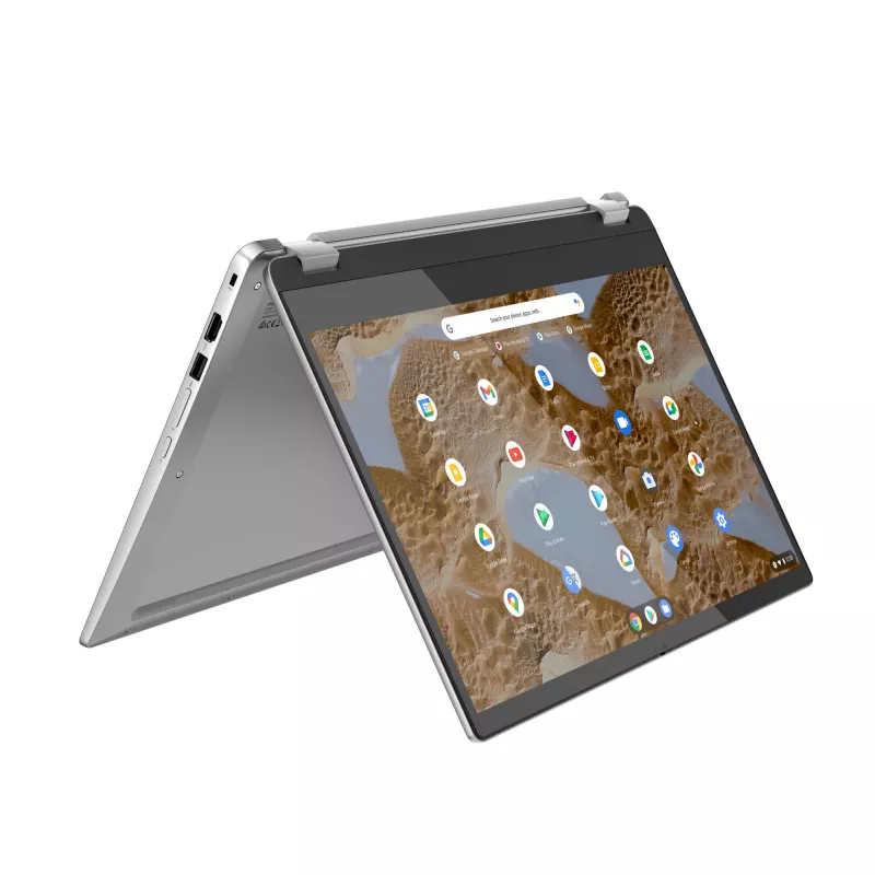 Lenovo IdeaPad Flex 3 Chromebook 15IJL7 82T30010GE, 15,6 polegadas Full HD tátil, Intel Celeron N4500, 8 GB RAM, 128 GB eMMC, Wi-Fi 6 (802.11ax), ChromeOS