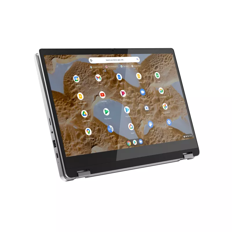 Lenovo IdeaPad Flex 3 Chromebook 15IJL7 82T30010GE, 15,6 polegadas Full HD tátil, Intel Celeron N4500, 8 GB RAM, 128 GB eMMC, Wi-Fi 6 (802.11ax), ChromeOS
