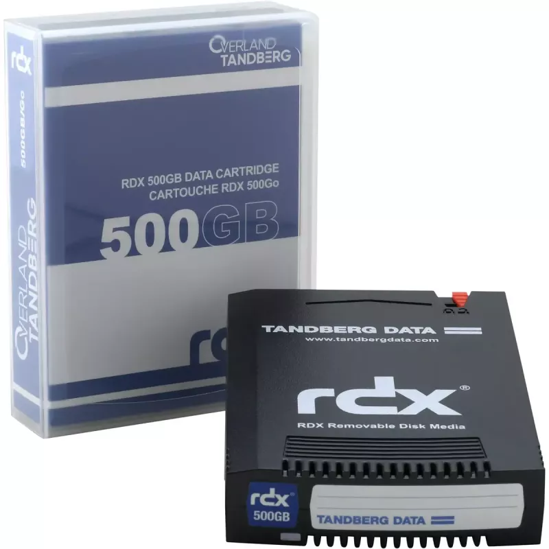 Cartucho RDX Overland-Tandberg O-T RDX HDD 500 GB (individual)