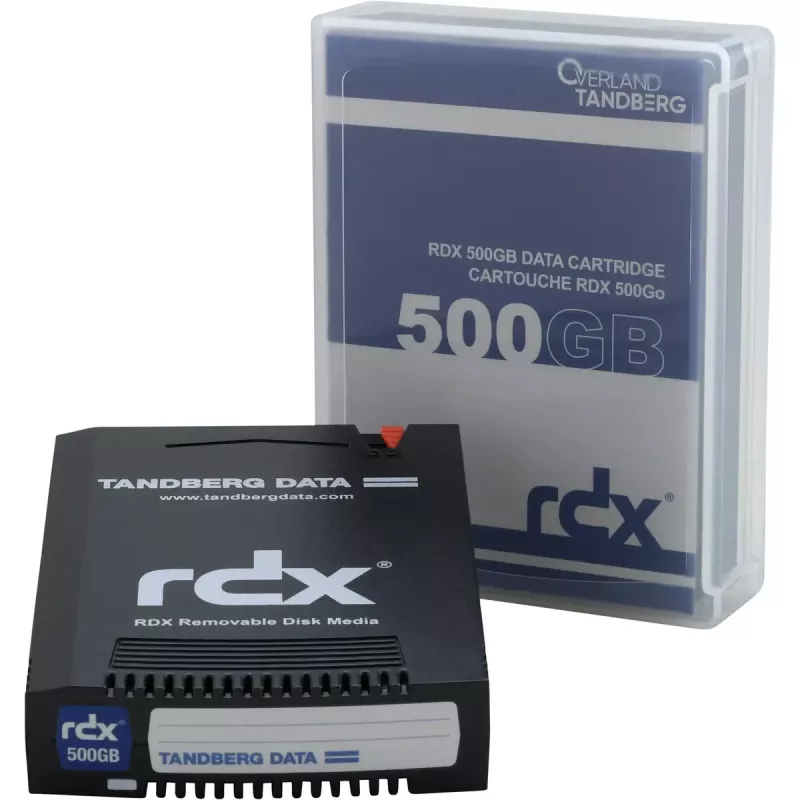 Cartucho RDX Overland-Tandberg O-T RDX HDD 500 GB (individual)