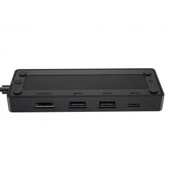 HP USB-C Travel Hub G3, hub USB-C, 116 mm de largura, 41,9 mm de profundidade, 14,5 mm de altura