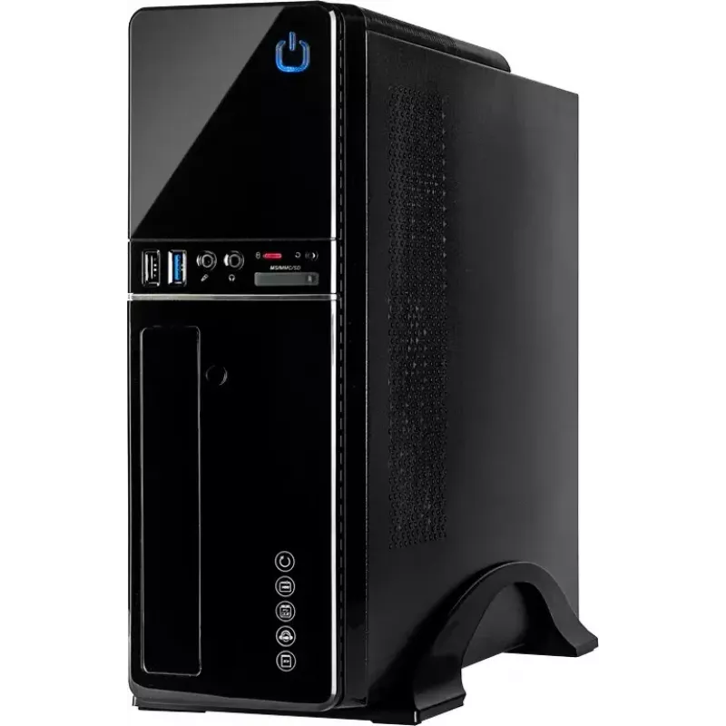 Caixa de PC Inter-Tech IT-607 Desktop preta