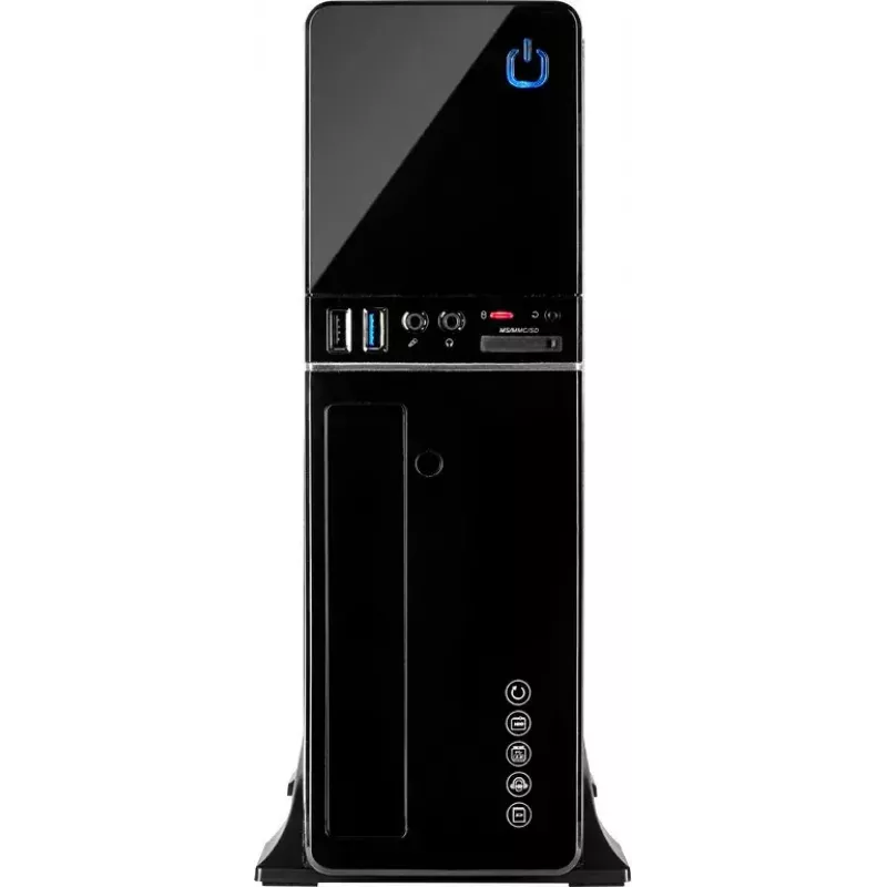 Caixa de PC Inter-Tech IT-607 Desktop preta
