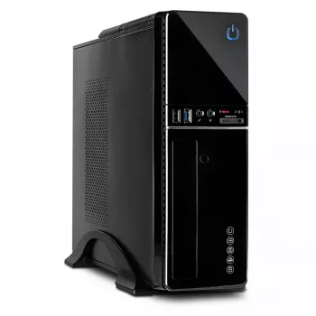 Caixa de PC Inter-Tech IT-607 Desktop preta