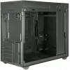 Caixa de PC Mini-Torre INTER-TECH IM-2 Expander, Mini-ITX/Micro ATX, suporta fontes de alimentação ATX/SFX, unidades de 2,5 polegadas e 3,5 polegadas, ventoinhas frontais/superiores 120/140 mm, preta