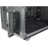 Caixa de PC Mini-Torre INTER-TECH IM-2 Expander, Mini-ITX/Micro ATX, suporta fontes de alimentação ATX/SFX, unidades de 2,5 polegadas e 3,5 polegadas, ventoinhas frontais/superiores 120/140 mm, preta