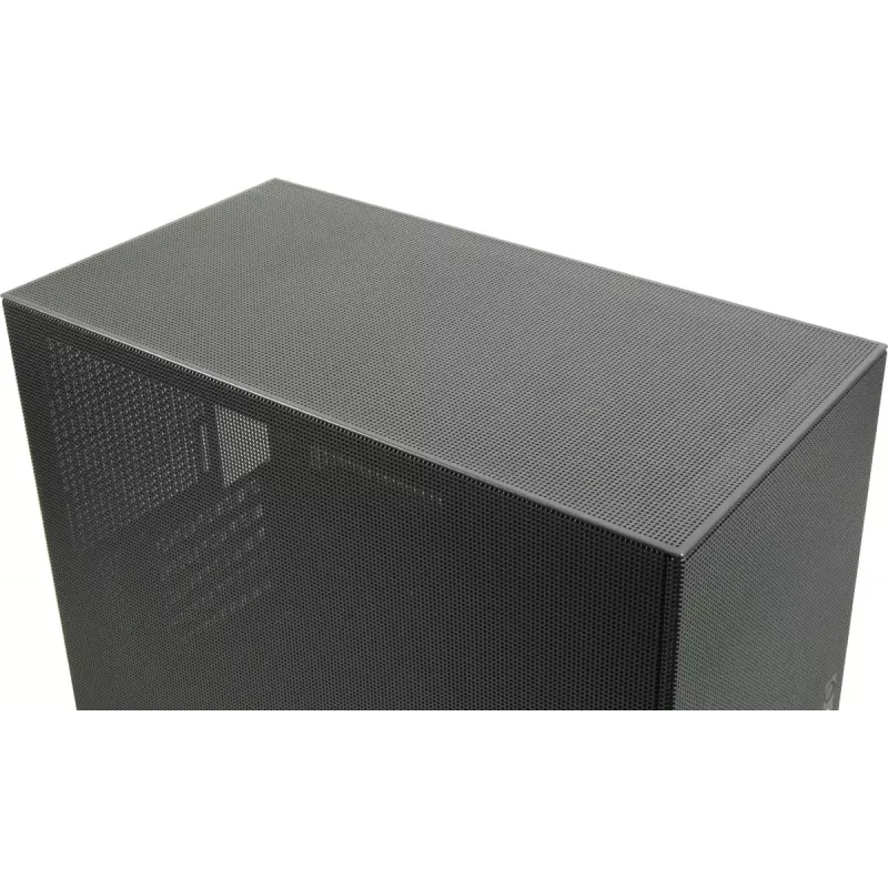Caixa de PC Mini-Torre INTER-TECH IM-2 Expander, Mini-ITX/Micro ATX, suporta fontes de alimentação ATX/SFX, unidades de 2,5 polegadas e 3,5 polegadas, ventoinhas frontais/superiores 120/140 mm, preta