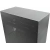 Caixa de PC Mini-Torre INTER-TECH IM-2 Expander, Mini-ITX/Micro ATX, suporta fontes de alimentação ATX/SFX, unidades de 2,5 polegadas e 3,5 polegadas, ventoinhas frontais/superiores 120/140 mm, preta