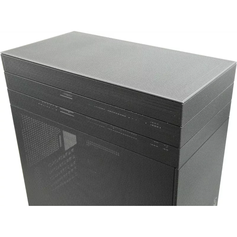 Caixa de PC Mini-Torre INTER-TECH IM-2 Expander, Mini-ITX/Micro ATX, suporta fontes de alimentação ATX/SFX, unidades de 2,5 polegadas e 3,5 polegadas, ventoinhas frontais/superiores 120/140 mm, preta