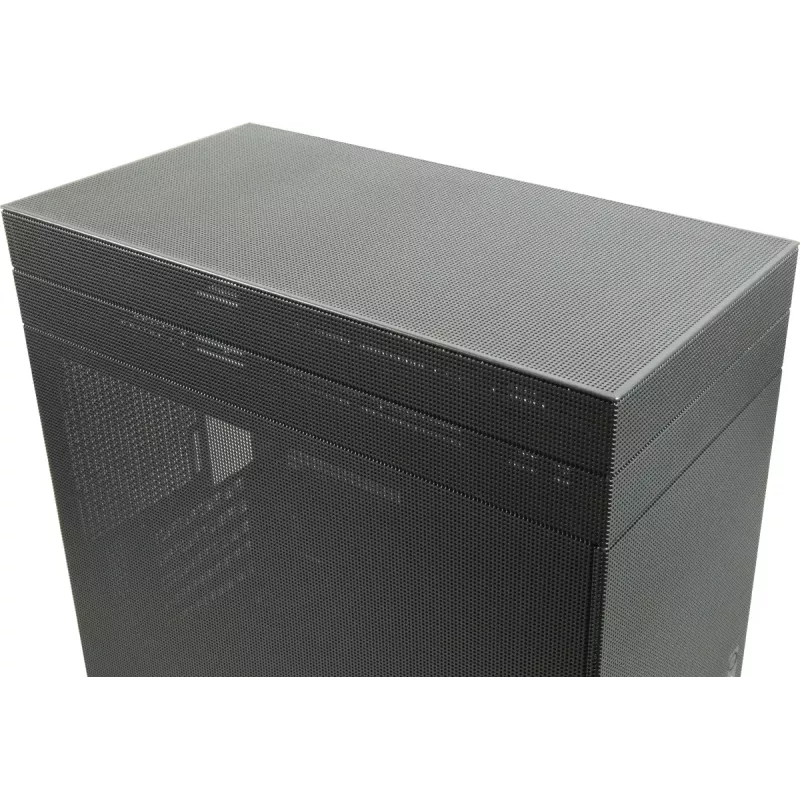 Caixa de PC Mini-Torre INTER-TECH IM-2 Expander, Mini-ITX/Micro ATX, suporta fontes de alimentação ATX/SFX, unidades de 2,5 polegadas e 3,5 polegadas, ventoinhas frontais/superiores 120/140 mm, preta