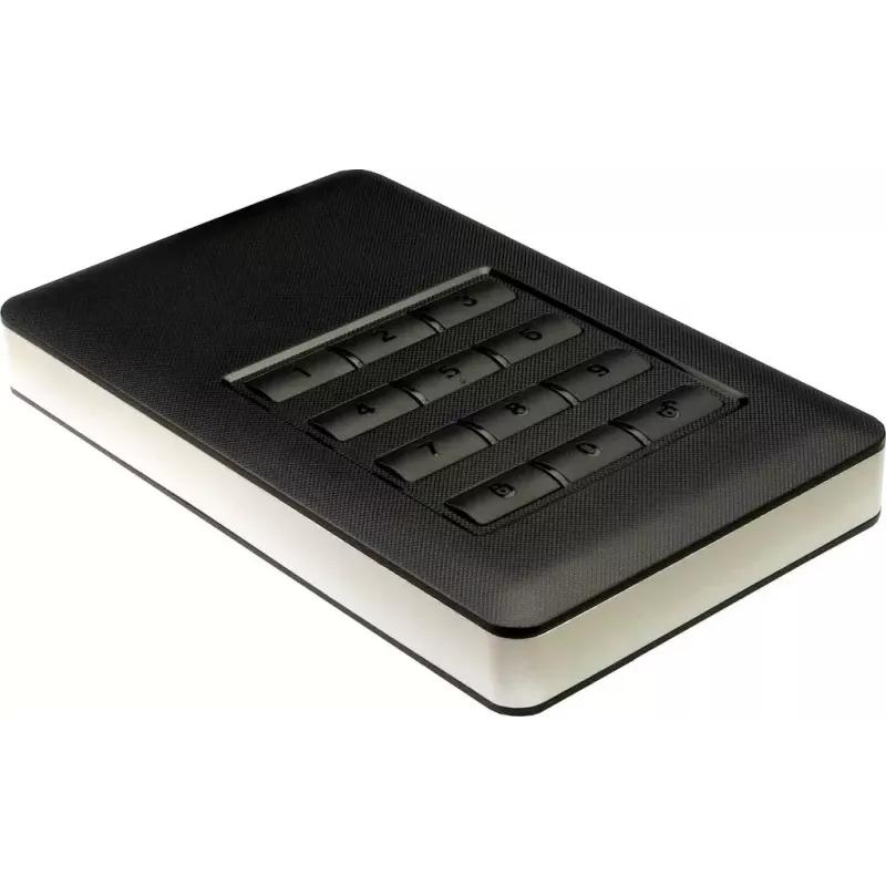 Caixa para disco rígido Inter-Tech GD-25LK01 alumínio preto 2,5 polegadas