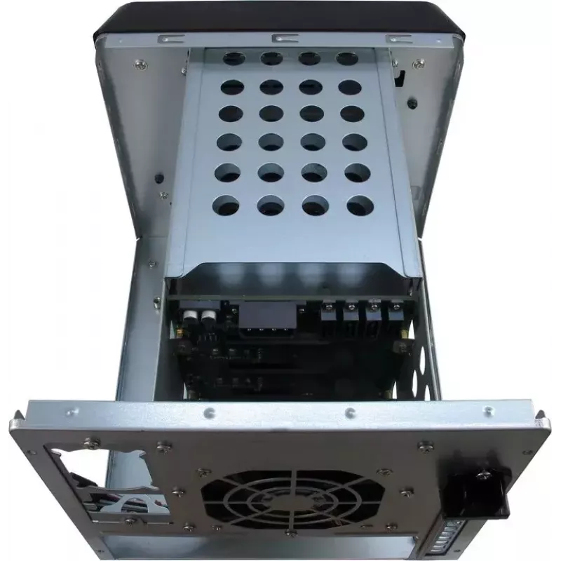 Caixa de servidor Inter-Tech SC-4100 Rack Preto