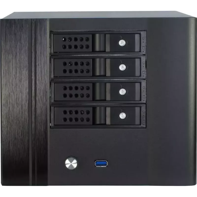 Caixa de PC Inter-Tech SC-4004 Small Form Factor Preto