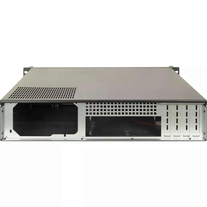 Rack de servidor Inter-Tech 2U-2504 Preto 480x527x89mm Ventoinha de 60mm