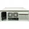 Caixa de computador Inter-Tech 4F28 Rack Preto, Prateado