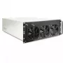 Caixa de computador Inter-Tech 4F28 Rack Preto, Prateado