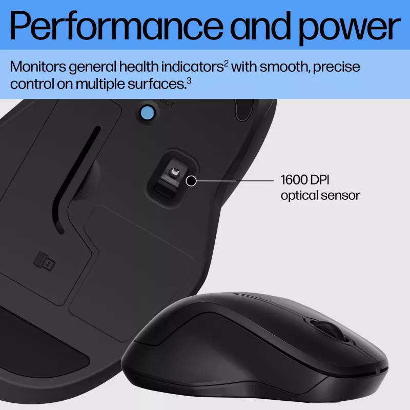 Rato HP 255 Dual Wireless Rato RF Wireless + Bluetooth
