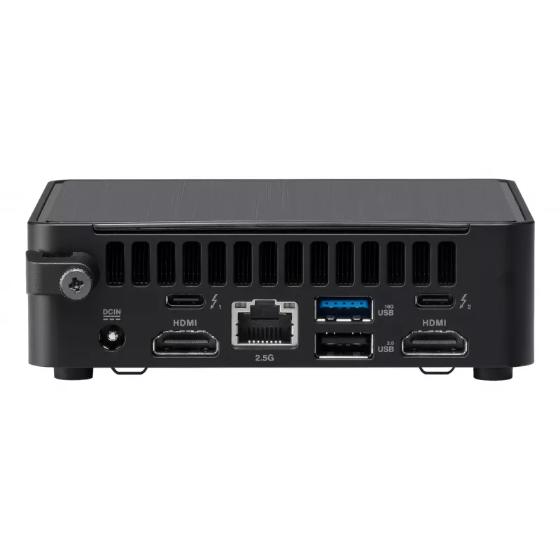 ASUS NUC 14 Pro RNUC14RVKV5068C3I Intel Core Ultra 5 135H 16 GB DDR5-SDRAM 512 GB SSD Windows 11 Pro UCFF Mini PC preto