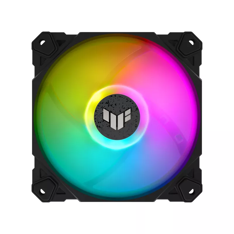 Ventoinha ASUS TUF Gaming TF120 ARGB caixa de computador dissipador de ar 12 cm preta