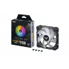 Ventoinha ASUS TUF Gaming TF120 ARGB caixa de computador dissipador de ar 12 cm preta