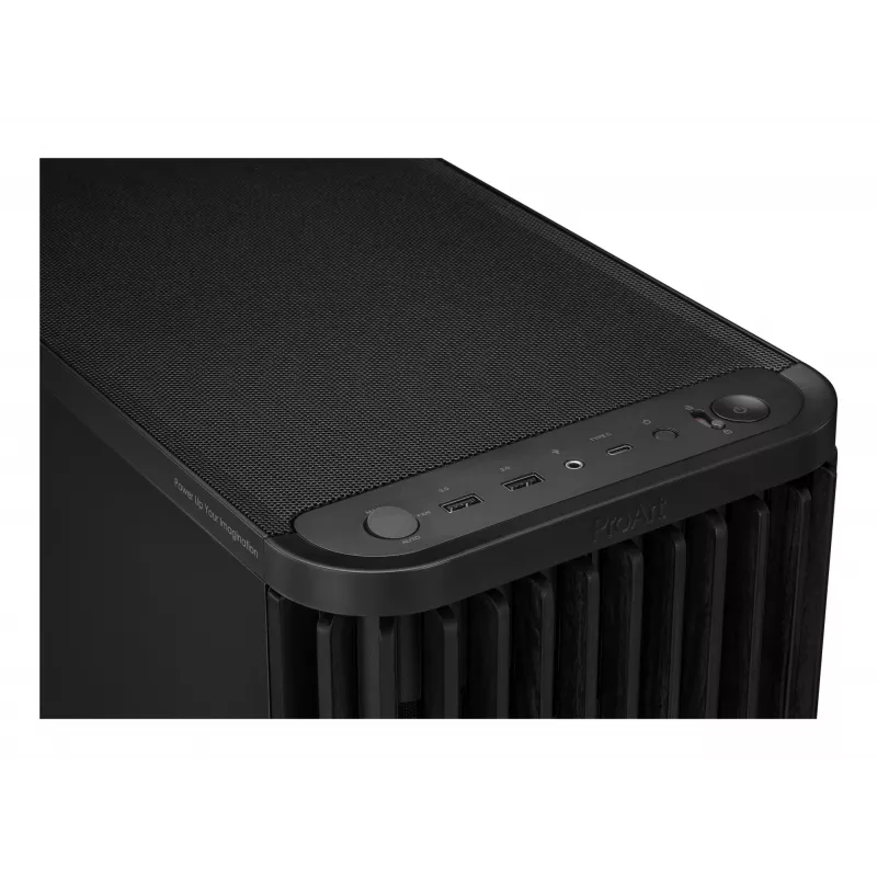Caixa de computador ASUS ProArt PA401 MTL PWM PRETA, ATX