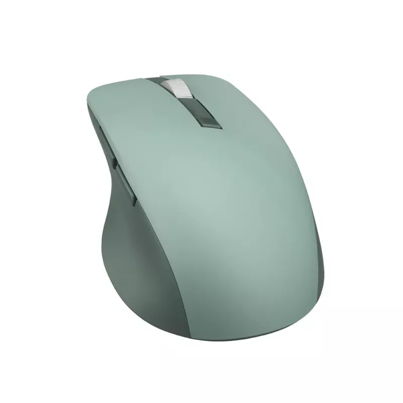 Rato ASUS SmartO MD200 Silent Plus – ambidestro RF Wireless + Bluetooth, ótico 4200 DPI, 6 botões, verde