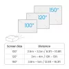 Projetor de distância padrão BenQ W4100i 3200 ANSI lúmenes DLP UHD 4K (3840x2160) 3D preto