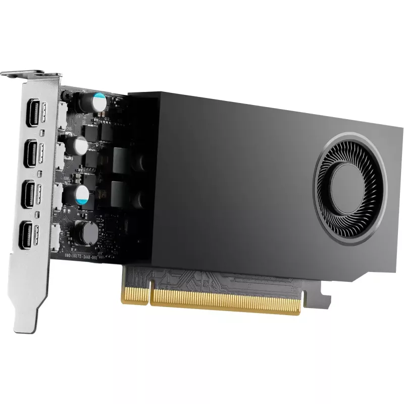 Placa gráfica HP NVIDIA RTX A400 4GB GDDR6, 4x Mini DisplayPort (9U277AA)