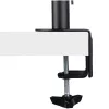 StarTech.com A2-LAPTOP-DESK-MOUNT braço de monitor ajustável com tabuleiro VESA para portátil, para portátil até 4,5 kg (9,9 lb) e um único ecrã, montagem com grampo em C ou passa-cabos, aço/plástico, preto
