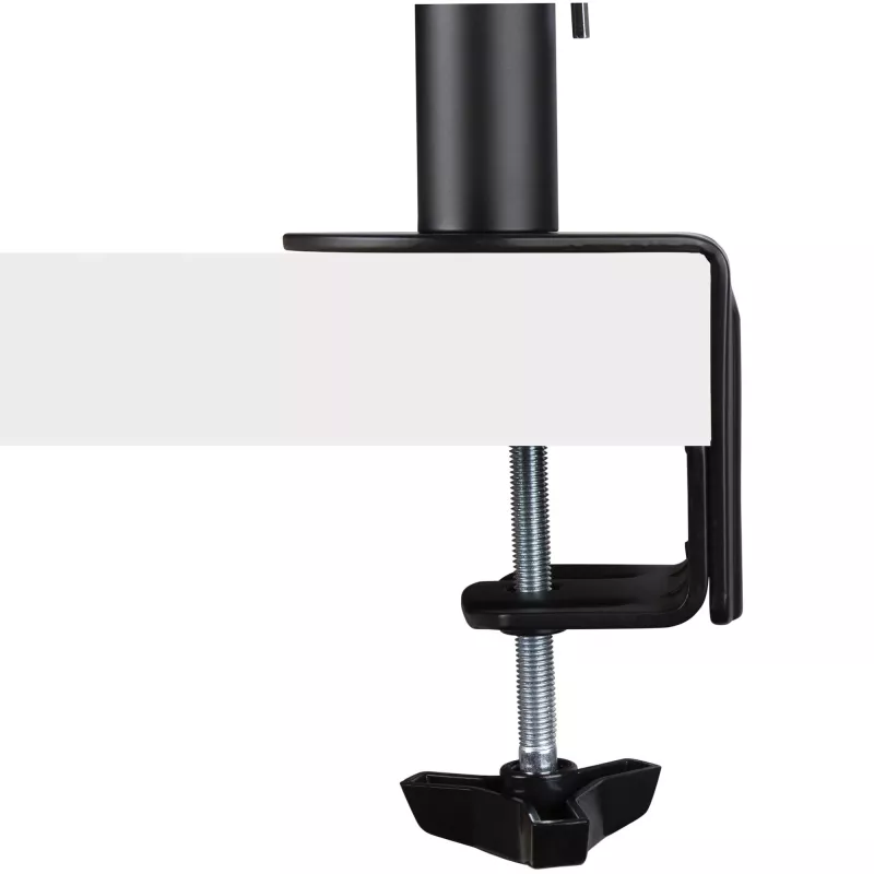 StarTech.com A2-LAPTOP-DESK-MOUNT braço de monitor ajustável com tabuleiro VESA para portátil, para portátil até 4,5 kg (9,9 lb) e um único ecrã, montagem com grampo em C ou passa-cabos, aço/plástico, preto