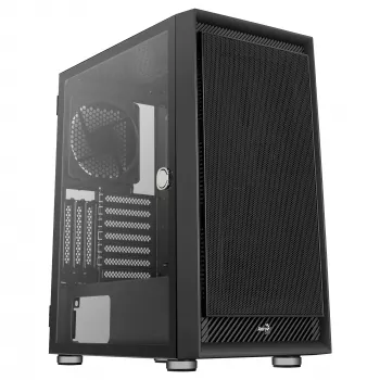Caixa de computador Aerocool GRAPHITEV1 com painel frontal em malha
