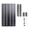 StarTech.com ADJSHELFHDV prateleira 1U ajustável ventilada para rack de servidor, para cargas pesadas, 150 kg, profundidade de montagem ajustável 49,5–97,4 cm (19,5–38 polegadas), 19 polegadas, preta