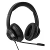 Headset Targus AEH102GL com fios arco de cabeça chamadas/música USB Type-A preto