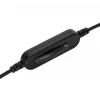 Headset Targus AEH102GL com fios arco de cabeça chamadas/música USB Type-A preto