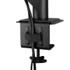 Suporte de secretária com mola a gás para monitor Arctic X1-3D — para ecrãs até 43 polegadas / 10 kg, VESA 75x75–100x100, preto