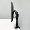 Suporte de secretária com mola a gás para monitor Arctic X1-3D — para ecrãs até 43 polegadas / 10 kg, VESA 75x75–100x100, preto
