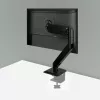 Suporte de secretária com mola a gás para monitor Arctic X1-3D — para ecrãs até 43 polegadas / 10 kg, VESA 75x75–100x100, preto