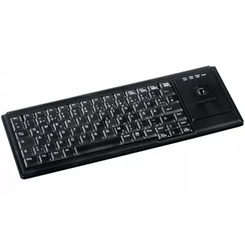 Teclado industrial Contour Design Active Key Contour IP68 com trackball Mini sem fios Preto DE 4400