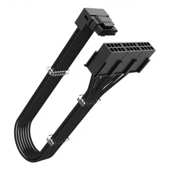 Cabo de alimentação Akasa G-Nexus PX24 12+4-Pin 8 x 3-Pin Preto