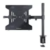 StarTech.com A-LAPTOP-DESK-MOUNT suporte de secretária para monitor e portátil, para ecrãs até 34 polegadas (8 kg / 17,6 lb) e portáteis (4,5 kg / 9,9 lb), braço articulado com tabuleiro VESA para portátil, montagem com grampo